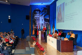 Laudatio de Ángel Rodríguez-Vergara. Investidura como Doctores "Honoris Causa" por la Universidad de Málaga de Miquel Roca i Junyent y Miguel Herrero y Rodríguez de Miñón. Paraninfo. Diciembre de 2024