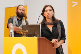 Presentación del proyecto "n'UNDO". V Foro Arquia/Próxima 2016: Futuro Imperfecto. Paraninfo. Octubre de 2016