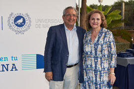 Homenaje al personal jubilado o que cumple 25 años de servicio en la Universidad de Málaga. Jardín Botánico. Junio de 2022