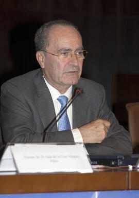 Francisco de la Torre. Acto de Inauguración del 2º Congreso Internacional de Actividad Físico-Deportiva para Mayores de la Universidad de Málaga. Palacio de Ferias y Congresos de Málaga. Marzo de 2007