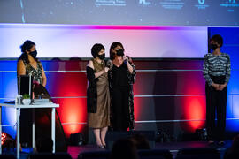 Gala de Clausura de la 30 edición de Fancine de la Universidad de Málaga. Cine Albéniz. Noviembre de 2020