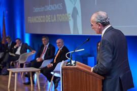 Discurso de Francisco de la Torre. Entrega de la distinción "Oikonomos" de la Facultad de Ciencias Económicas y Empresariales de la Universidad de Málaga. Paraninfo. Diciembre de 2024