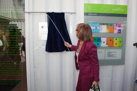 Inauguración del Jardín Botánico de la Universidad de Málaga. Campus de Teatinos. Abril de 2009