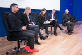 Mesa redonda. Inauguración del curso 2018-2019 de la Escuela Técnica Superior de Arquitectura de la Universidad de Málaga. Paraninfo. Octubre de 2018