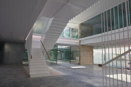 Interiores de la nueva Facultad de Psicología. Campus de Teatinos. Mayo de 2021
