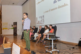 Acto de bienvenida a los alumnos de primer curso de Económicas. Paraninfo. Septiembre de 2014