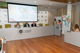 Intervención de María del Carmen Díaz. Presentación de los Cursos de Verano 2019. Edificio del Rectorado. Junio de 2019