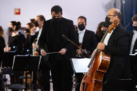 Concierto de Bandas Sonoras de la 30 edición de Fancine de la Universidad de Málaga. Auditorio de la Escuela Técnica de Ingeniería de Telecomunicaciones e Informática. Noviembre de 2020