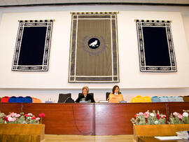Investidura de nuevos doctores por la Universidad de Málaga 2010. Paraninfo. Enero de 2010