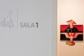 Exposición "Inventario", de Buly. Centro de Arte Contemporáneo Francisco Hernández, Vélez-Málaga. Febrero de 2019