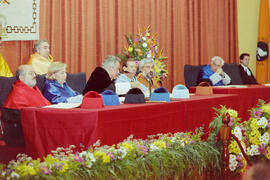 Investidura como Doctor "Honoris Causa" de D. Esteban Martín Rodríguez Cairo por la Universidad de Málaga. Paraninfo. Noviembre de 1999