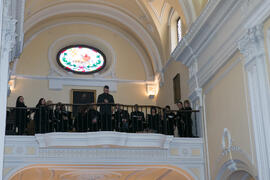 Coro Oficial de la Universidad de Málaga (Coro UMA). Misa de Lunes Santo. Iglesia de San Agustín. Marzo de 2018