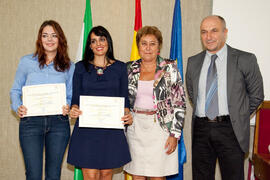 Entrega de Certificaciones AAA. Facultad de Ciencias Económicas y Empresariales. Octubre de 2014