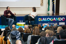 "Dialogando" con Aitor Sánchez. Facultad de Medicina. Marzo de 2017