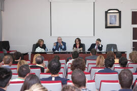 Inauguración de la glorieta "Alejandro Rodríguez Carrión" en la Facultad de Derecho. Mayo de 2010