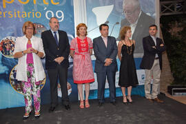 Gala del deporte de la Universidad de Málaga. Jardín Botánico. Junio de 2009