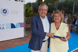 Homenaje al personal jubilado o que cumple 25 años de servicio en la Universidad de Málaga. Jardín Botánico. Junio de 2022