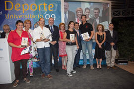 Gala del deporte de la Universidad de Málaga. Jardín Botánico. Junio de 2009