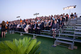 Autoridades y asistentes. Inauguración del Campeonato Mundial Universitario de Golf. Antequera Golf. Junio de 2010