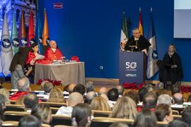 Discurso de José Ángel Narváez. Investidura de Emilia Casas Baamonde como Doctora "Honoris Causa" por la Facultad de Derecho de la Universidad de Málaga. Paraninfo. Noviembre de 2022
