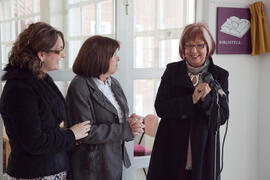 Inauguración de la biblioteca de Derecho "Alejandro Rodríguez Carrión". Febrero de 2010