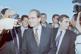 Inauguración del Salón Internacional del Estudiante. Málaga. Mayo de 1998