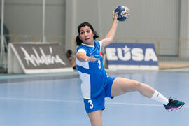 Partido Universidad Ovidius - Universidad de Akdeniz. Categoría femenina. Campeonato Europeo Universitario de Balonmano. Antequera. Julio de 2017