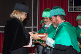 Investidura como Doctor "Honoris Causa" de D. Humberto Maturana Romesín y D. José Gimeno Sacristán por la Universidad de Málaga. Facultad de Derecho. Noviembre de 2010