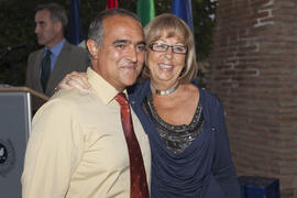 Cena de gala con motivo al homenaje para los jubilados y personal que cumple 25 años de servicio en la Universidad de Málaga. Jardín Botánico. Junio de 2010
