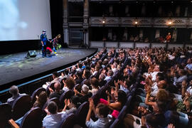Concierto de Luz Casal. Apertura del Curso Académico 2019-2020 de la Escuela Técnica Superior de Arquitectura de la Universidad de Málaga. Teatro Cervantes. Octubre de 2019