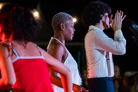 Concierto de Free Soul Band. Festival solidario en los Baños del Carmen. Cursos de Verano de la Universidad de Málaga. Málaga. Julio de 2019