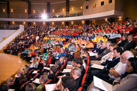 Apertura del Curso Académico 2009/2010 de la Universidad de Málaga. Facultad de Derecho. Octubre de 2009