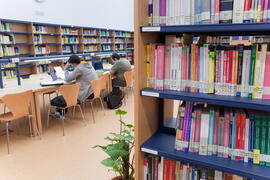 Biblioteca de Estudios Sociales y de Comercio. Campus de Teatinos. Octubre de 2012