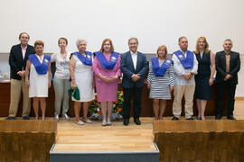 Graduación del curso del Aula de Mayores de la Universidad de Málaga. Paraninfo. Junio de 2017