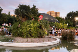 Welcome to UMA. Bienvenida a los alumnos de intercambio internacional de la Universidad de Málaga. Jardín botánico. Octubre de 2019