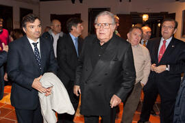 Inauguración de la exposición "Eugenio Chicano. Cofrade" en el Museo de la Semana Santa de Málaga. Noviembre de 2011