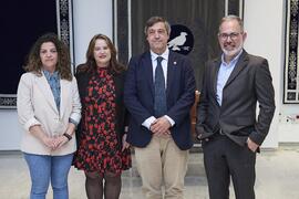Toma de posesión de los nuevos cargos de la Universidad de Málaga. Edificio del Rectorado. Abril de 2024