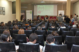 Presentación del espacio Joven Uni. II Jornadas Uniworking: Emprendimiento, Creatividad e Innovación. Facultad de Ciencias Económicas y Empresariales. Diciembre de 2014