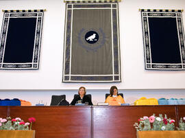 Investidura de nuevos doctores por la Universidad de Málaga 2010. Paraninfo. Enero de 2010