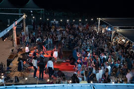 Concierto de Free Soul Band. Festival solidario en los Baños del Carmen. Cursos de Verano de la Universidad de Málaga. Málaga. Julio de 2019