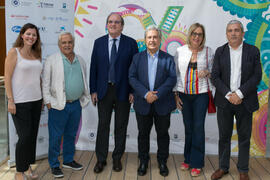 Autoridades. Curso "La verdad de las mentiras". Cursos de Verano de la Universidad de Málaga. Málaga. Julio de 2019