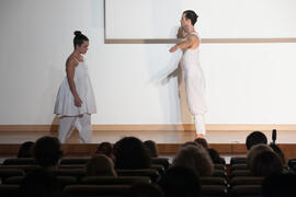 Representación de la obra "La Gaviota" de la compañía Mu Teatro. Paraninfo. Octubre de 2015