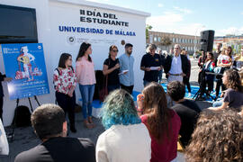 Inauguración del II Día del Estudiante. Campus de Teatinos. Octubre de 2018