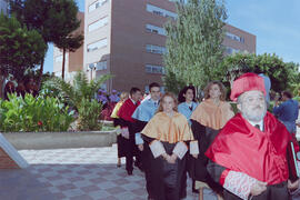 Apertura del Curso Académico 1998/1999 de la Universidad de Málaga. Paraninfo. Octubre de 1998