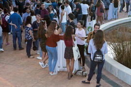 Welcome to UMA. Bienvenida a los alumnos de intercambio internacional de la Universidad de Málaga. Jardín botánico. Octubre de 2017