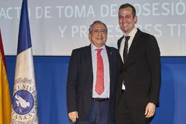 Toma de posesión de Jorge Jesús Leiva Rojo como catedrático del Área de Traducción e Interpretación (Lengua Inglesa) de la Universidad de Málaga. Paraninfo. Diciembre de 2022