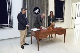 Toma de posesión de Ignacio Rafael Otero Cambeses como nuevo Director de Comunicación, Imagen y Medios Digitales de la Universidad de Málaga. Edificio del Rectorado. Abril de 2024