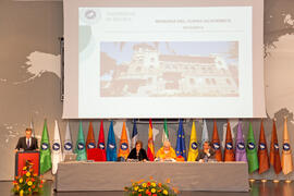 Apertura del Curso Académico 2013/2014 de la Universidad de Málaga. Complejo de Estudios Sociales y Comercio. Octubre de 2013