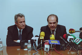Inauguración del Salón Internacional del Estudiante. Málaga. Mayo de 1998
