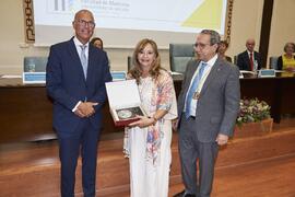 Reconocimiento a personal jubilado. Celebración del 50 Aniversario de la Facultad de Medicina de la Universidad de Málaga. Facultad de Medicina. Octubre de 2022